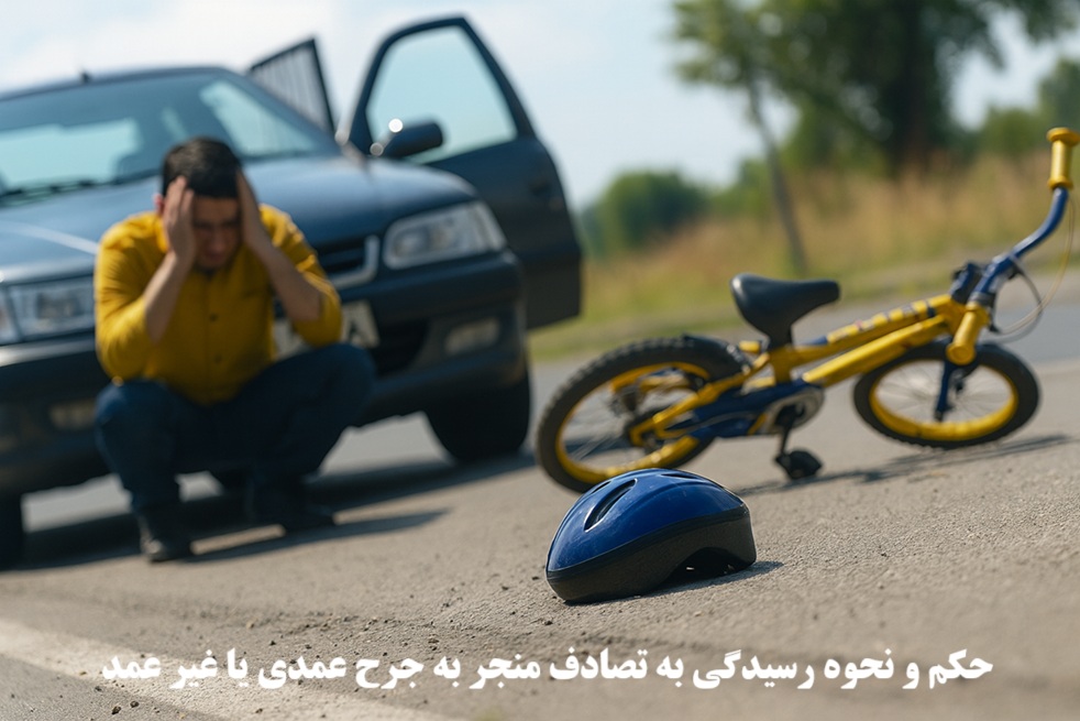 حکم و نحوه رسیدگی به تصادف منجر به جرح عمدی یا غیر عمد