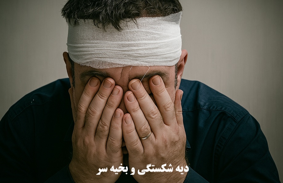 دیه شکستگی و بخیه سر در سال 1404