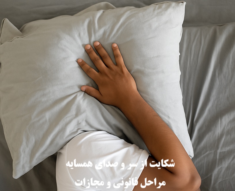 شکایت از سر و صدای همسایه