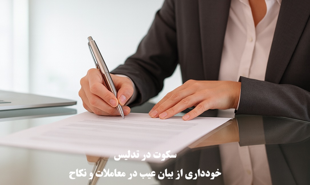 سکوت در تدلیس؛ خودداری از بیان عیب در معاملات و نکاح