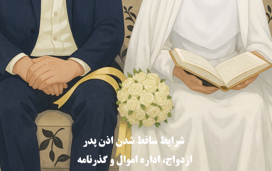 شرایط ساقط شدن اذن پدر