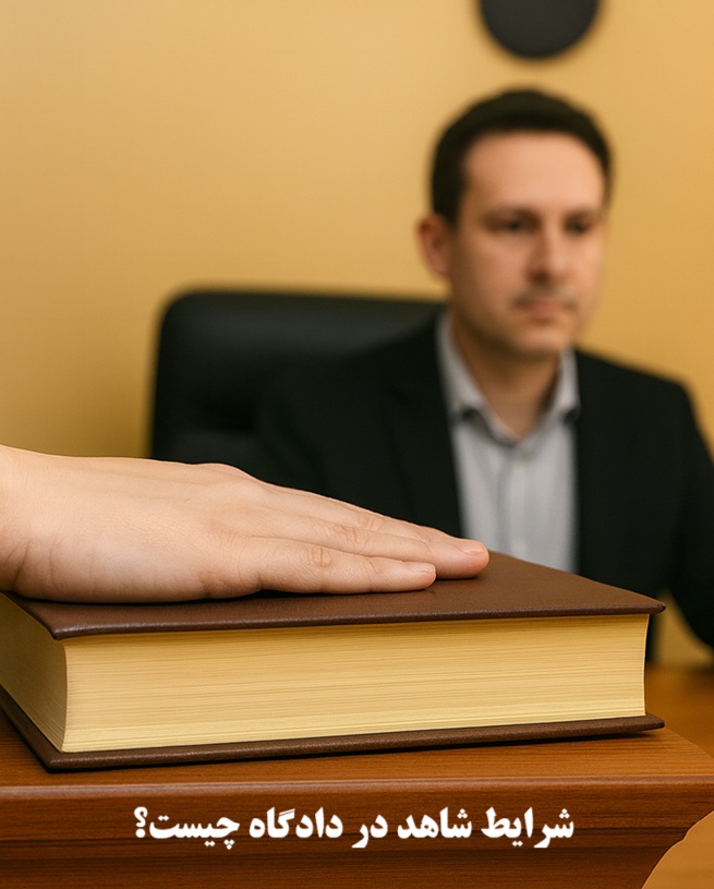 شرایط شاهد در دادگاه چیست؟