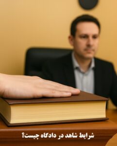 شرایط شاهد در دادگاه چیست؟