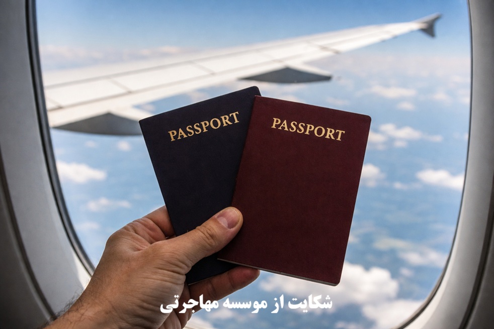 شکایت از موسسه مهاجرتی