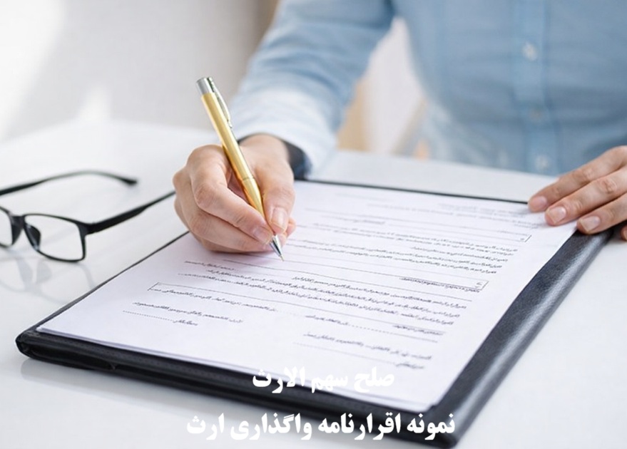 صلح سهم الارث