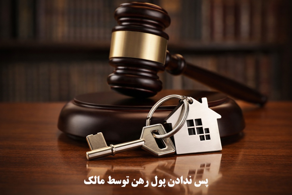 پس ندادن پول رهن توسط مالک و راهکار برای عدم استرداد ودیعه