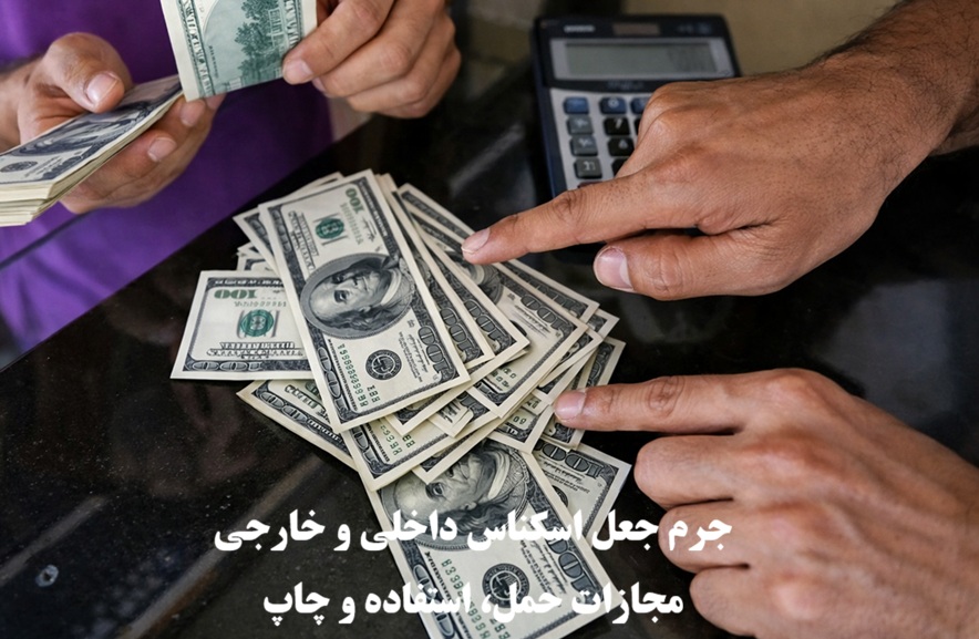 جرم جعل اسکناس داخلی و خارجی