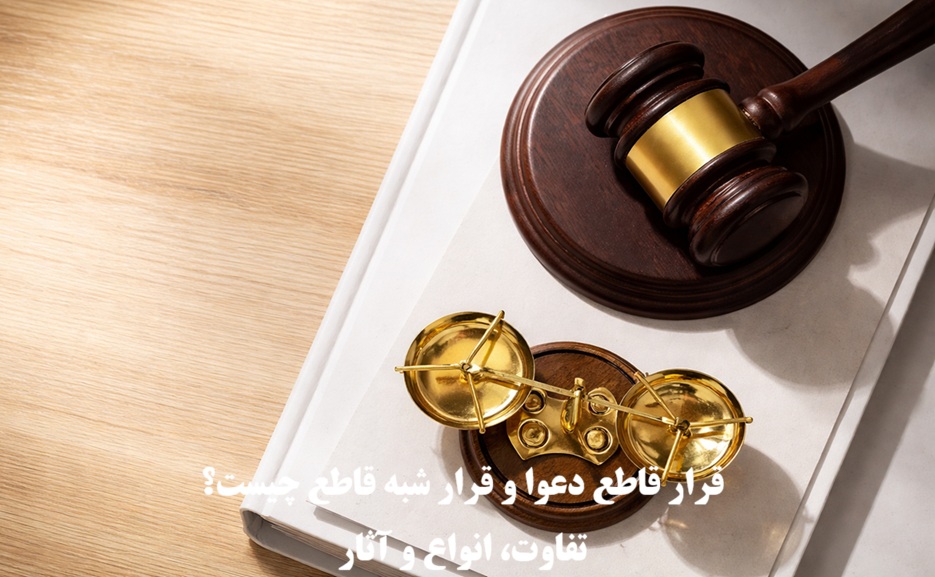 قرار قاطع دعوا و قرار شبه قاطع چیست؟