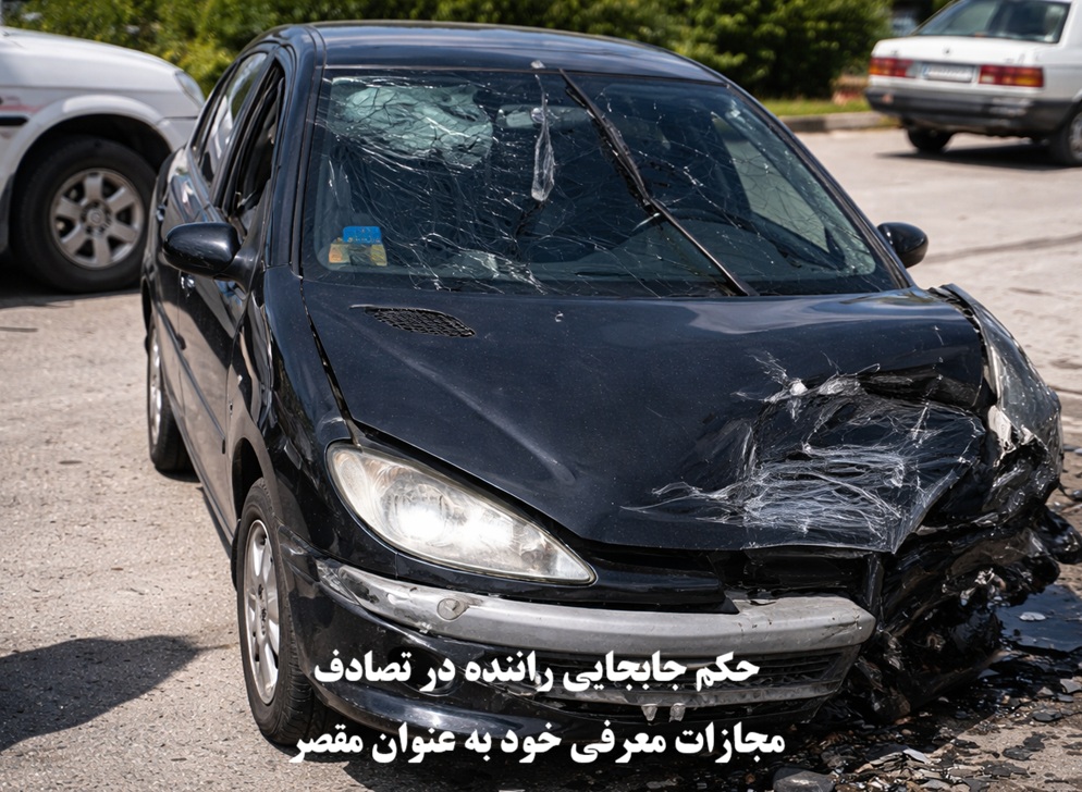 حکم جابجایی راننده در تصادف