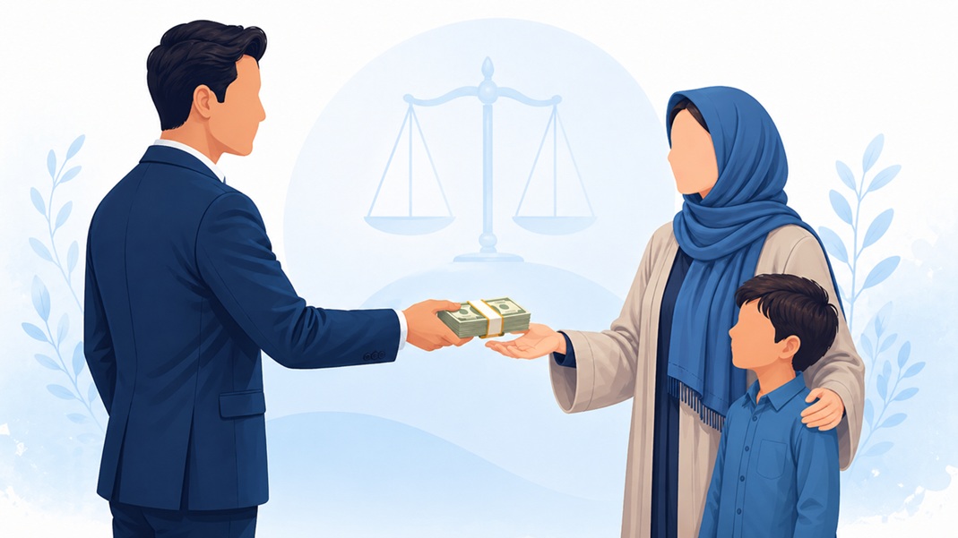 محاسبه آنلاین نفقه زن و فرزند به نرخ روز سال ۱۴۰۵